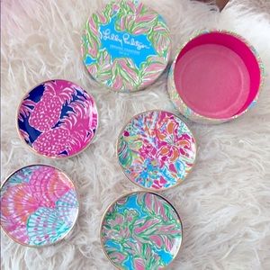 lilly pulitzer coasters